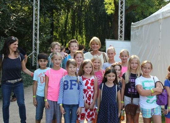 Kinderchor beim Bürgerfest